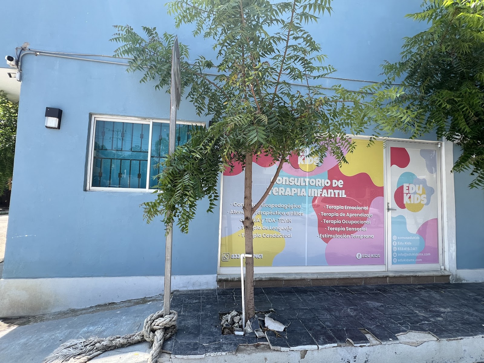 Fachada de Edu Kids en Allende 118, Ciudad Madero